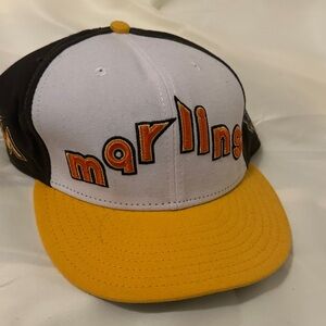 2016 Miami Marlins All-Star Cap - Black, White, and Yellow